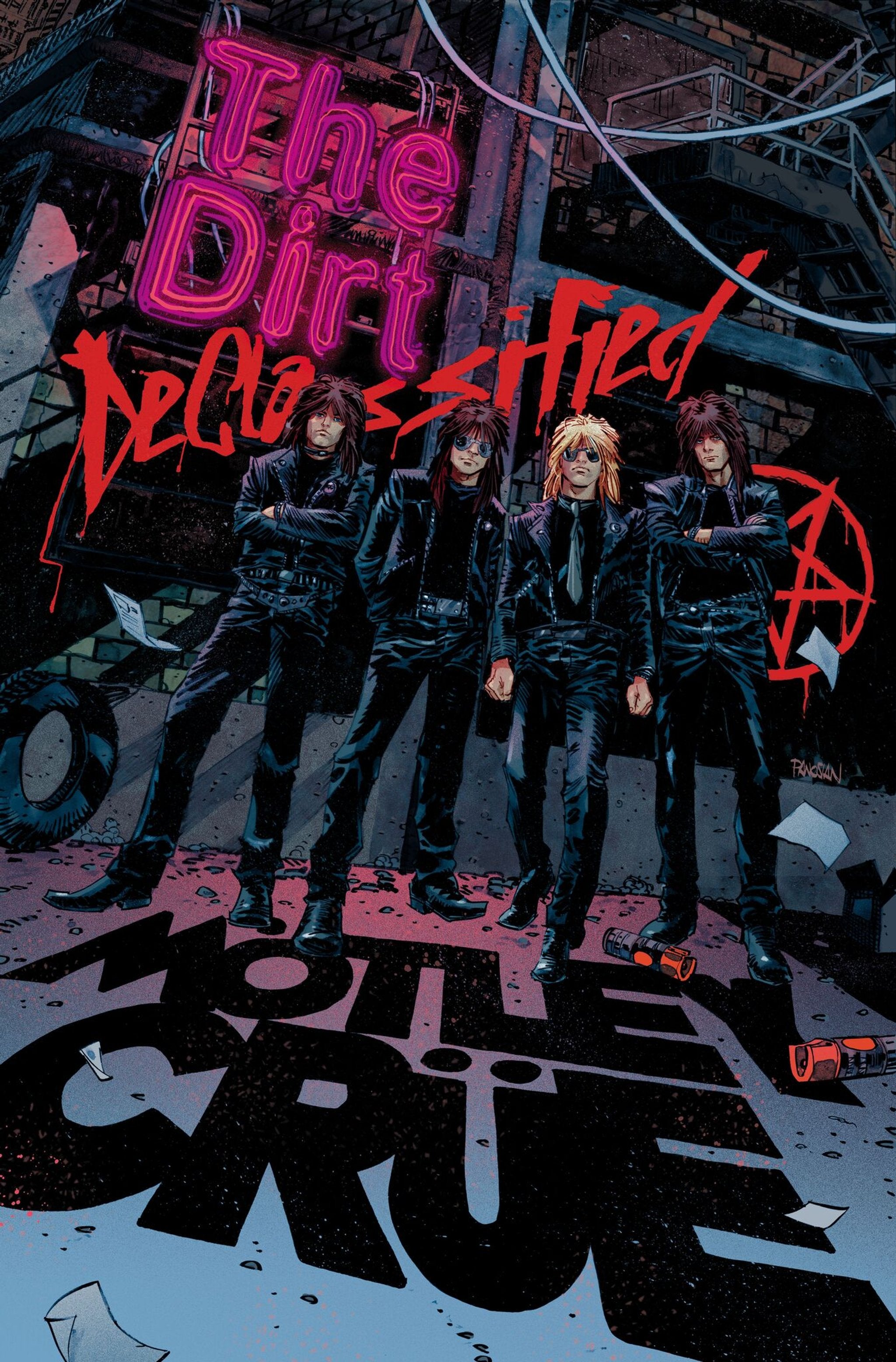 Cover image for MÖTLEY CRÜE 'S THE DIRT: DECLASSIFIED ISBN 9798886561821